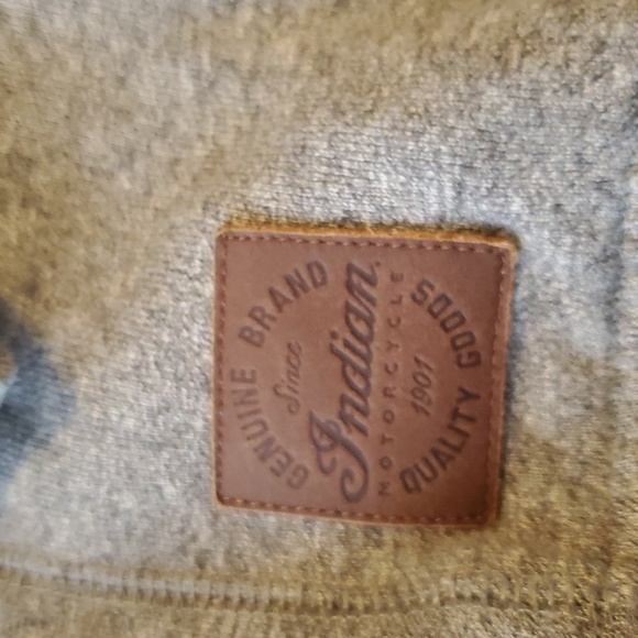 Mens Size Large Indian Motorcycle Sweatsshirt - Picture 3 of 5